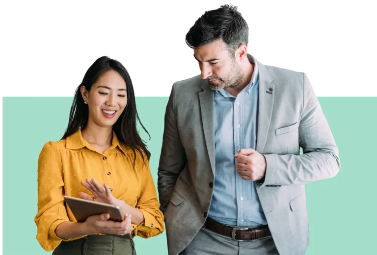 working together